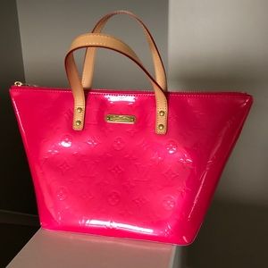 Louis Vuitton Vernis Bellevue PM Rose Pop